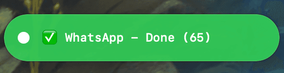 You initiate every request — hold fn to speak